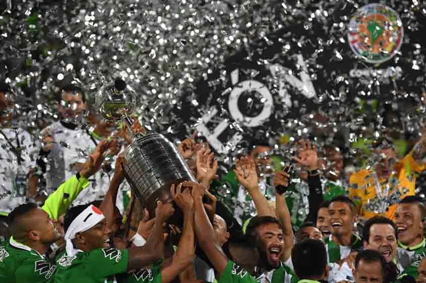 Atletico Nacional x Del Valle (Foto:AFP)