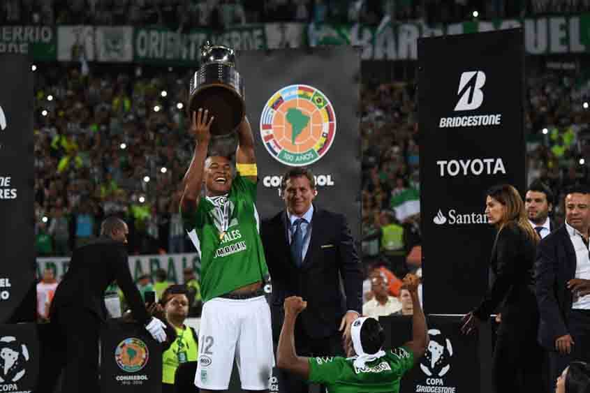 Atletico Nacional x Del Valle (Foto:AFP)