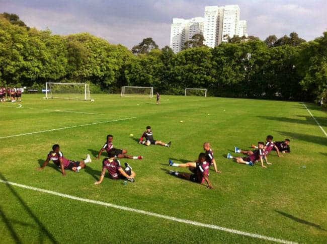 Treino São Paulo - André Jardine