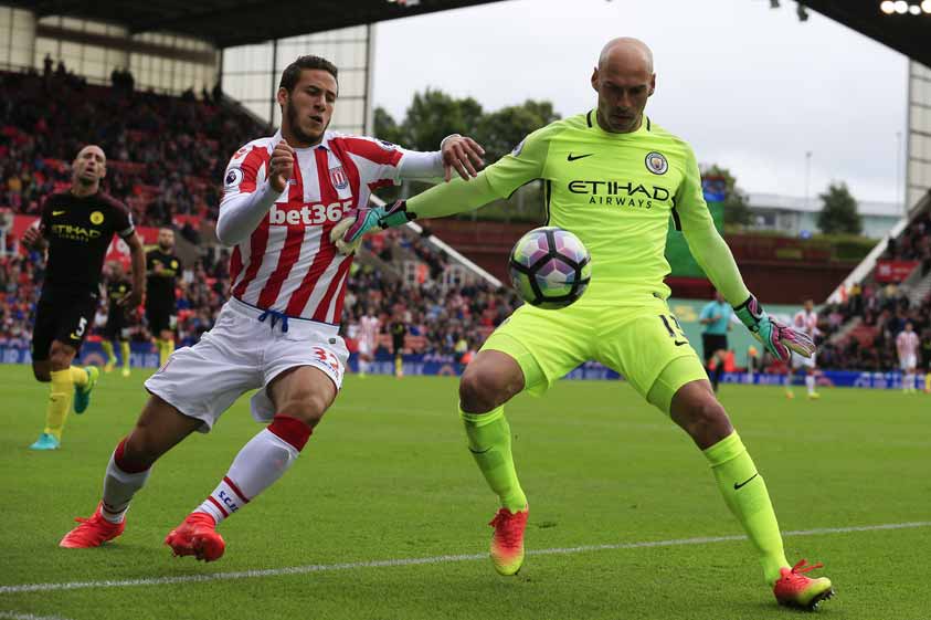 Caballero - Stoke x Manchester City