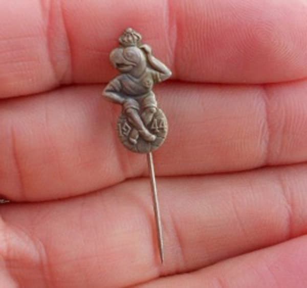 Alfinete de lapela do periquito 1944 - Palmeiras