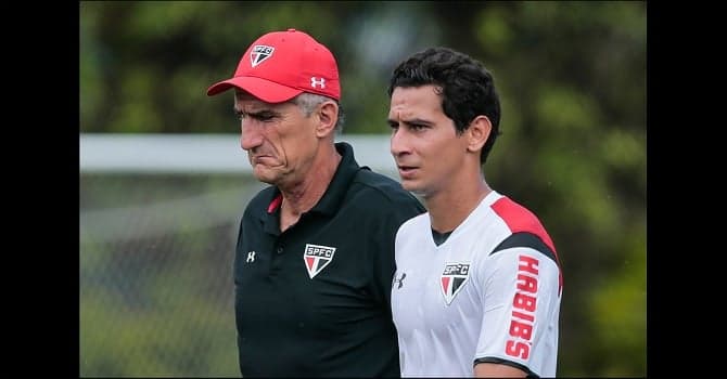 Bauza e Ganso estavam no São Paulo