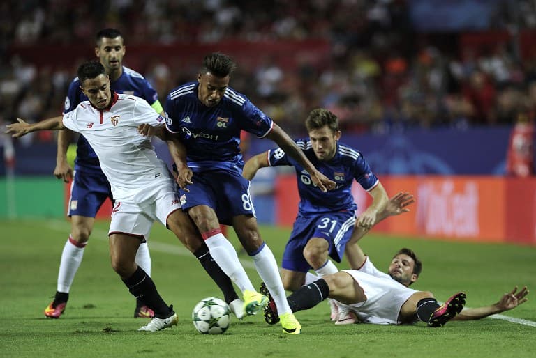 Tolisso e Yedder - Lyon x Sevilla