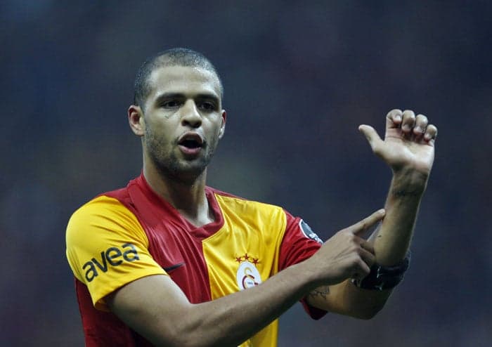 Felipe Melo e Albert Riera - (Galatasaray)2012