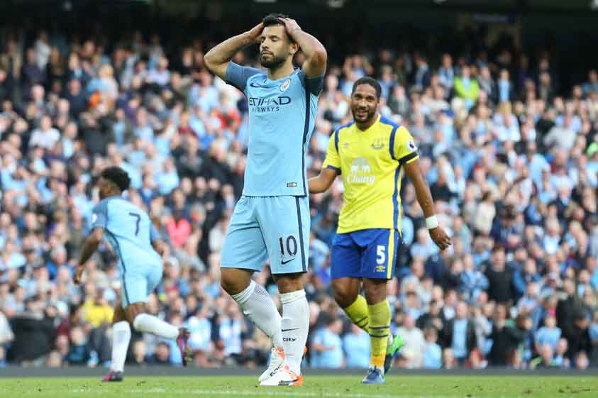 Aguero - Manchester City x Everton