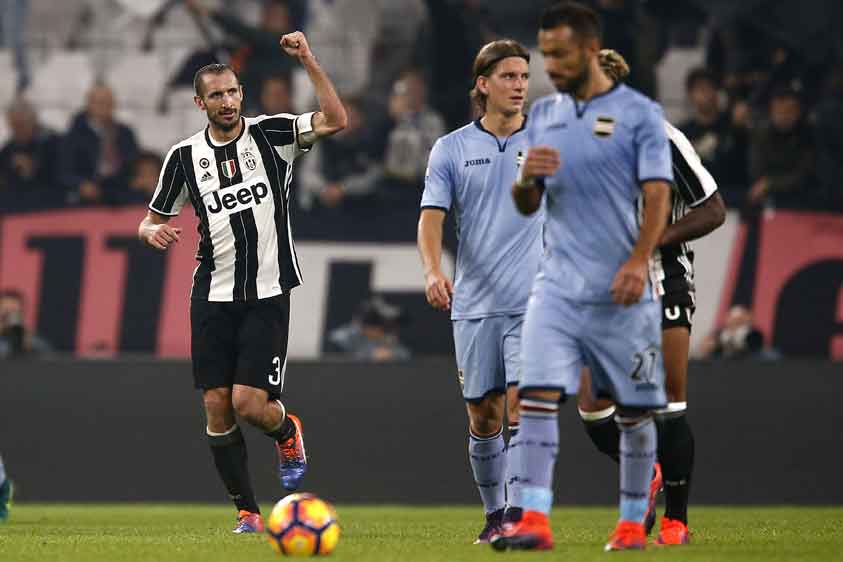 Chiellini - Juventus x Sampdoria