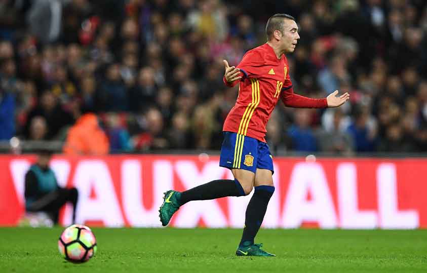 Aspas - Inglaterra x Espanha