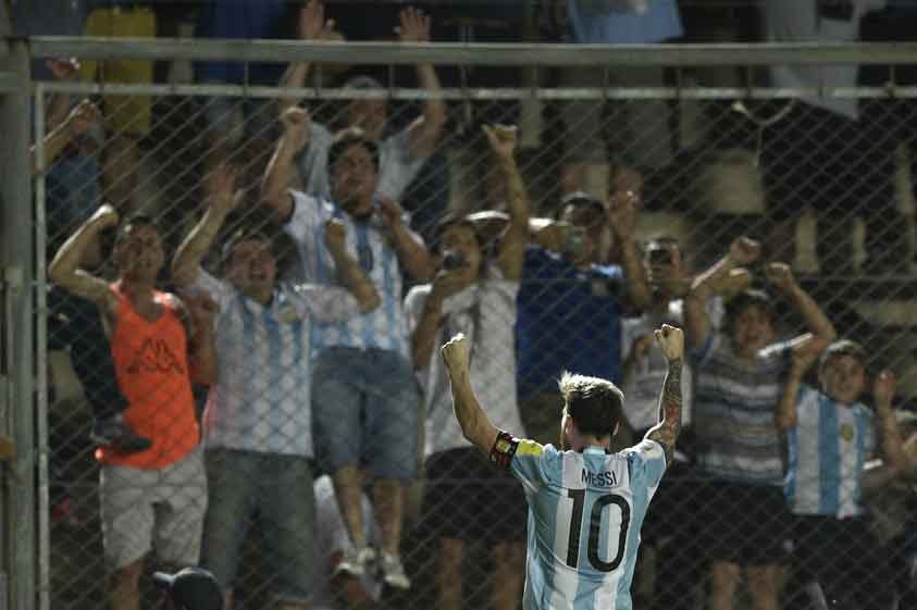 Messi - Argentina x Colômbia