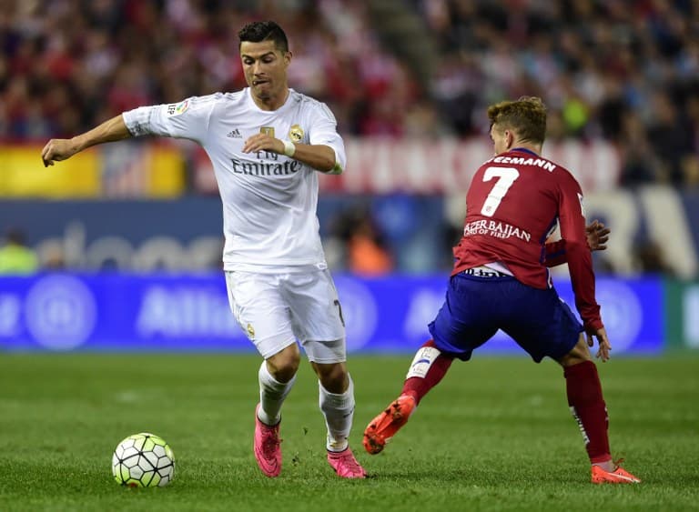 Cristiano Ronaldo e Griezmann