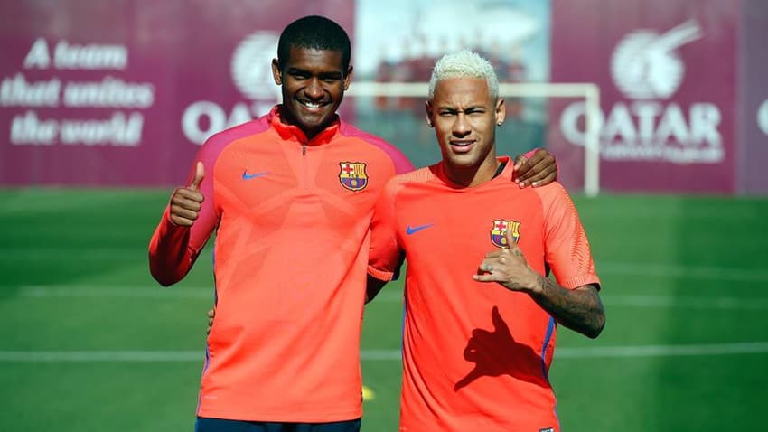 Marlon e Neymar - Barcelona