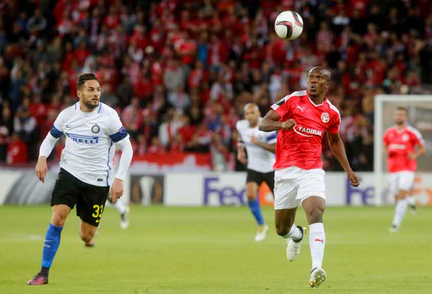 Nwakaeme e D'Ambrosio - Hapoel Beer Sheva x Inter de Milão