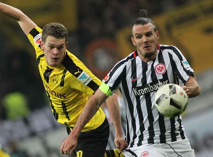 Ginter - Eintracht Frankfurt x Borussia Dortmund