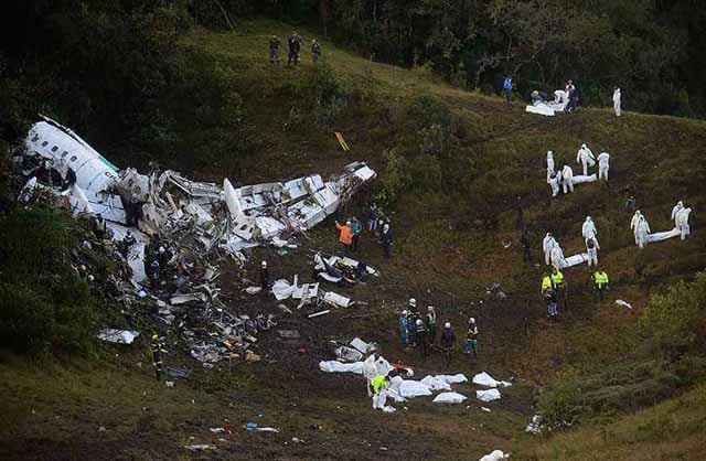 acidente chapecoense