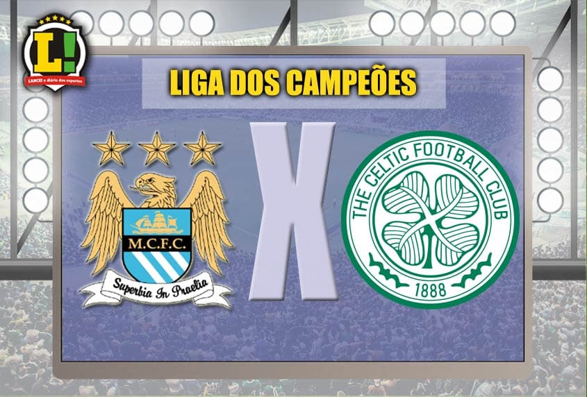 Apresentação Manchester City x Celti Liga dos Campeões