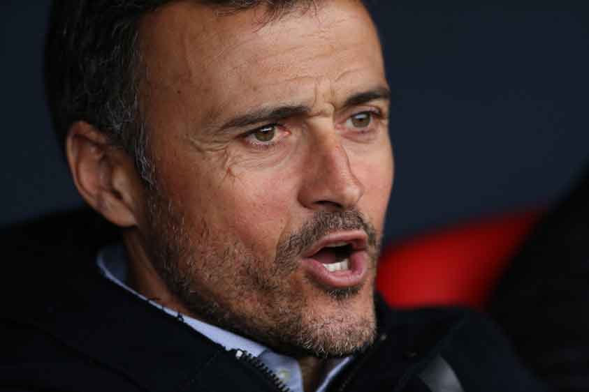 Luis Enrique - Osasuna x Barcelona