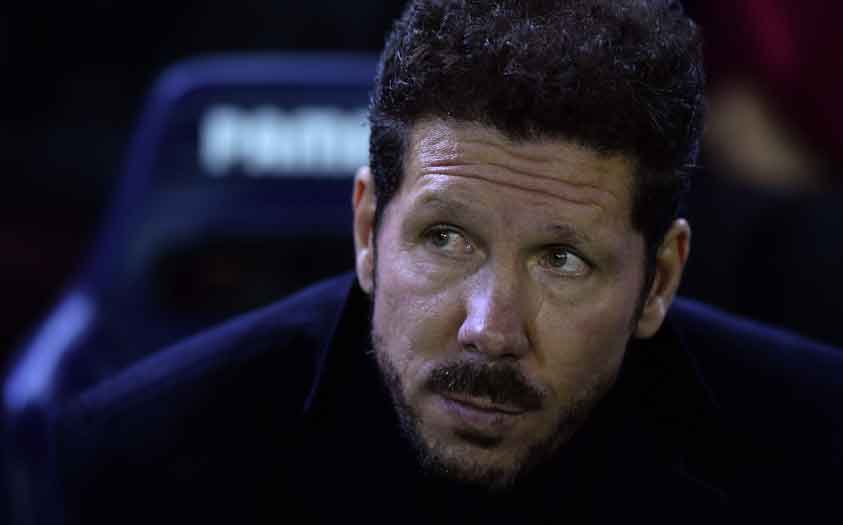 Simeone - Villarreal x Atlético de Madrid