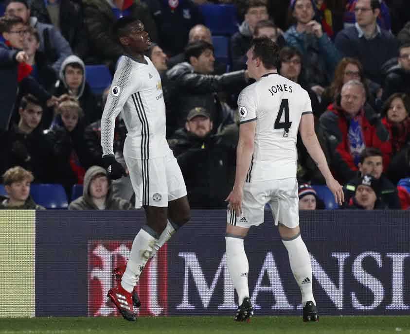 Pogba - Crystal Palace x Manchester United