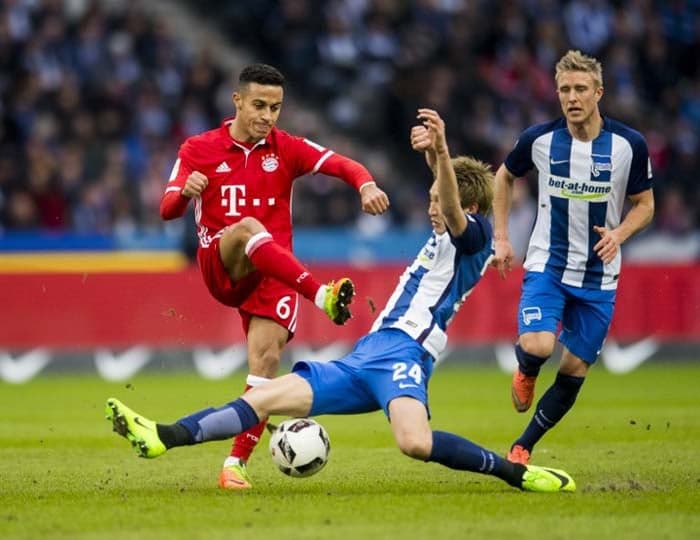 Hertha Berlin x Bayern de Munique