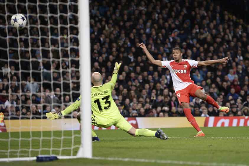 Mbappé - Manchester City x Monaco