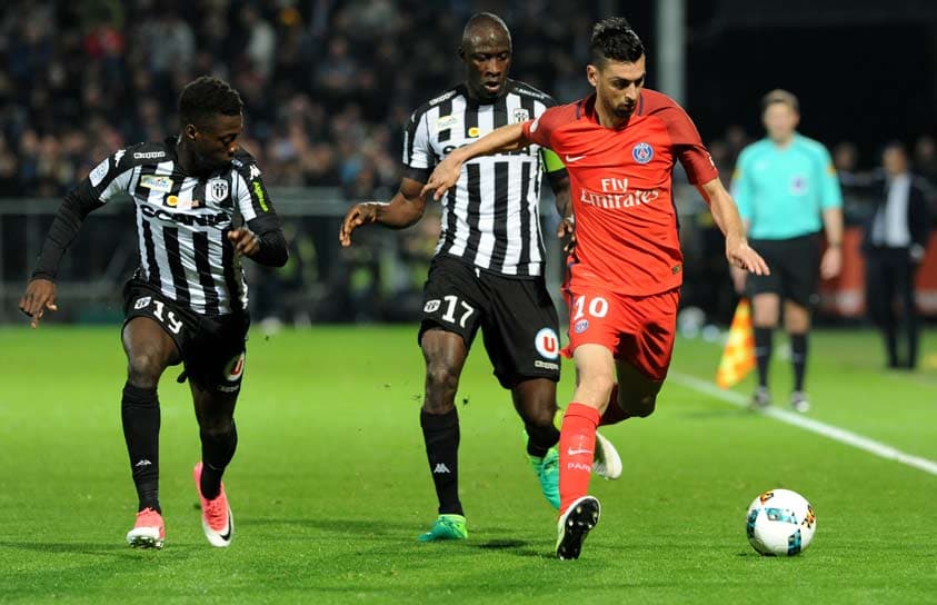 Pastore - Angers x PSG