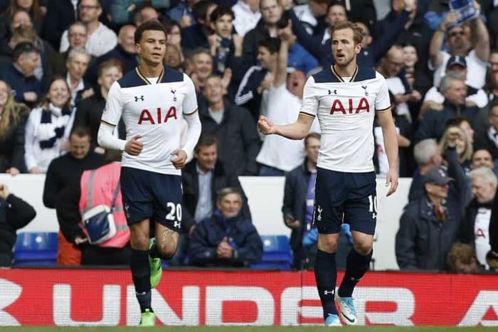 Tottenham x Arsenal - Alli e Kane