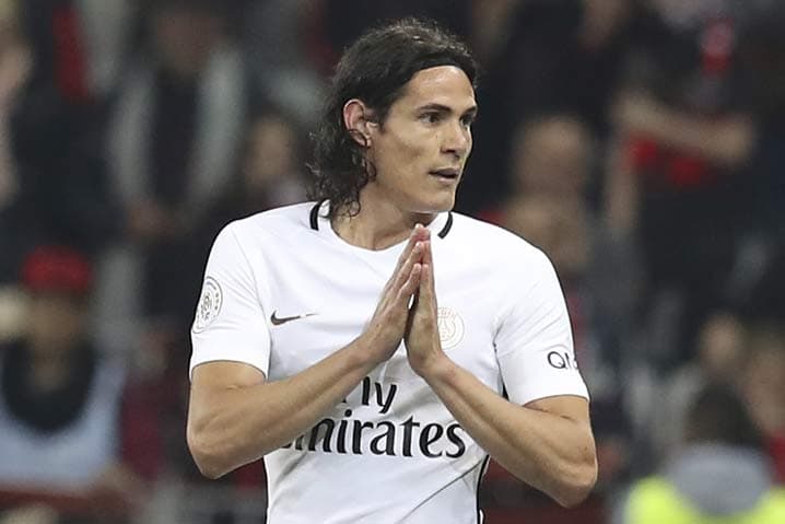 Cavani - Nice x PSG