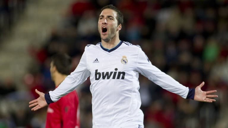 Higuaín Real Madrid