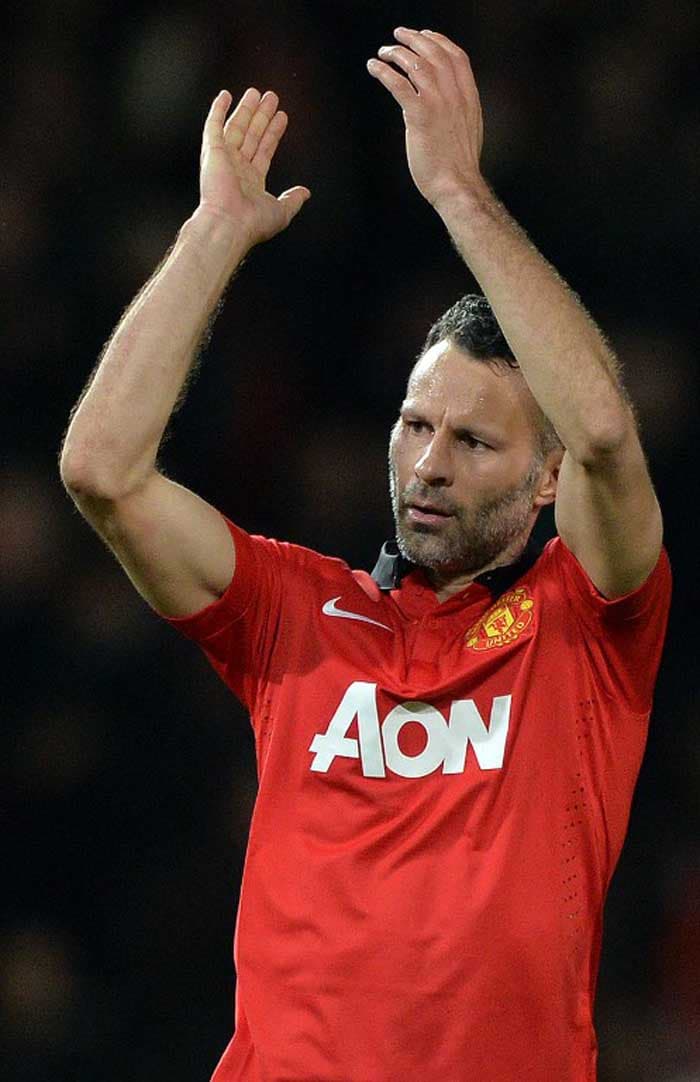 Ídolo do Manchester United, o galês Ryan Giggs disputou 159 partidas pela Champions League. Venceu o torneio em 1999 e em 2008