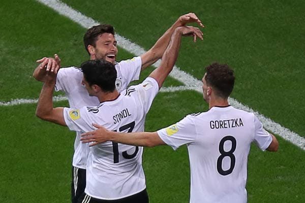Hector, Stindl e Goretzka - Alemanha x Chile