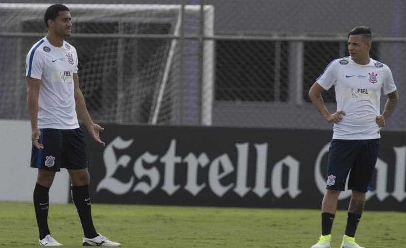 Pablo e Guilherme Arana, do Corinthians