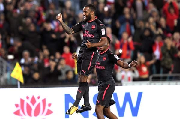 Lacazette - Arsenal x Sydney FC