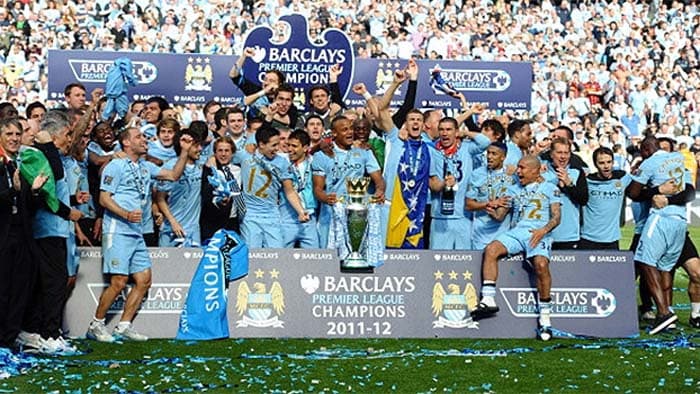 MANCHESTER CITY - campeão inglês de 2011/2012