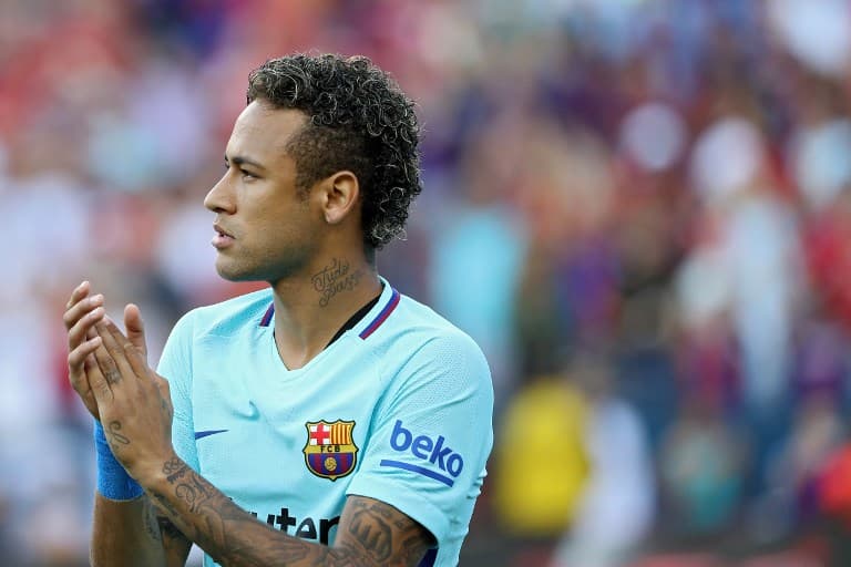 Neymar do jogo de ontem do Barcelona