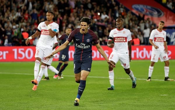 Cavani - PSG x Toulouse