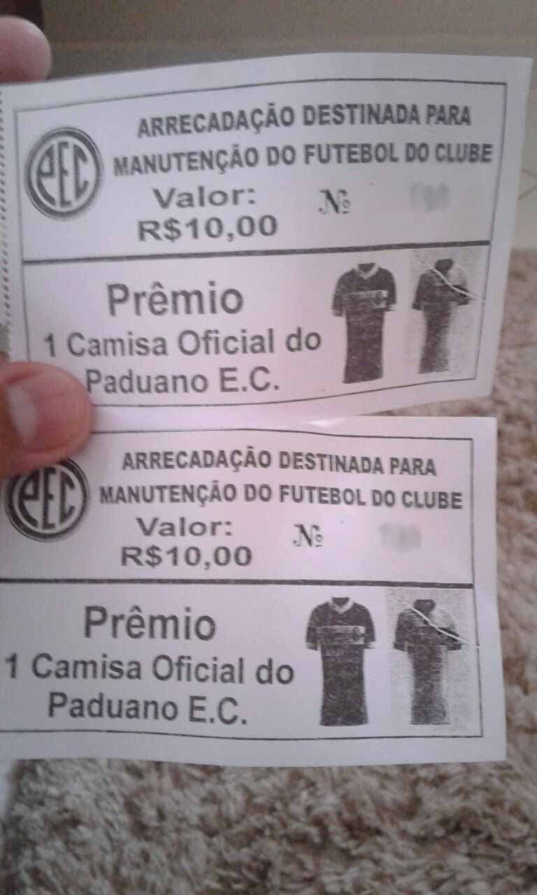 Rifa - Goleiro Marco Antonio
