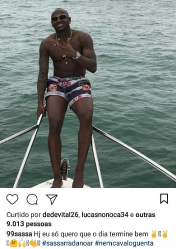 Dia de folga dos jogadores do Cruzeiro