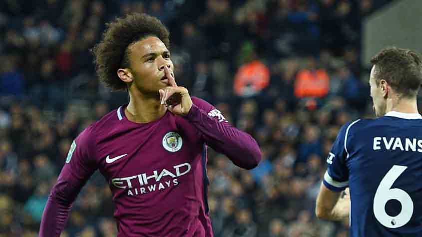 Leroy Sané - West Brom x Manchester City