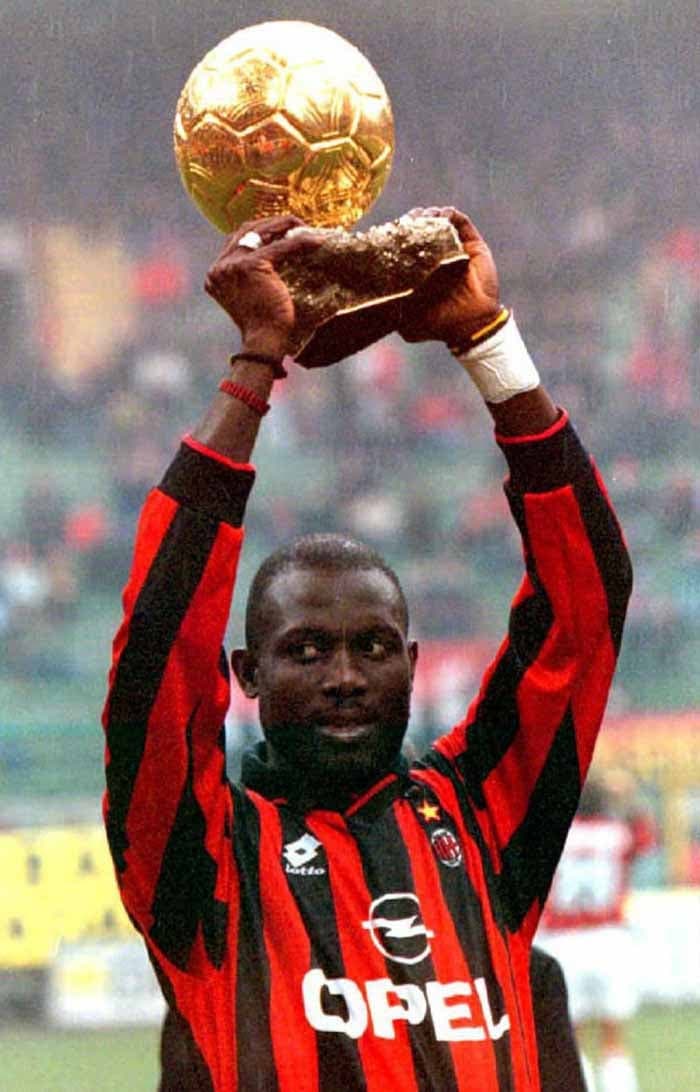 1995 - George Weah (Milan/Libéria)