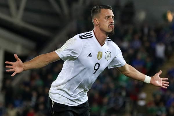 Sandro Wagner - Irlanda do Norte x Alemanha