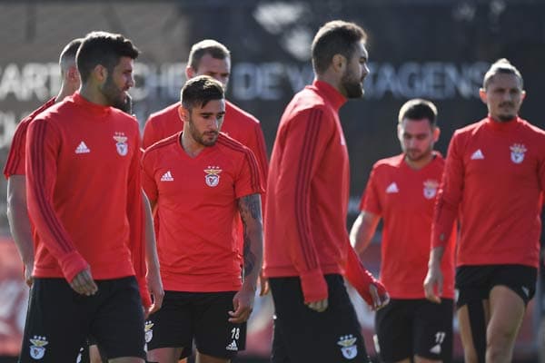 Sálvio - Treino do Benfica