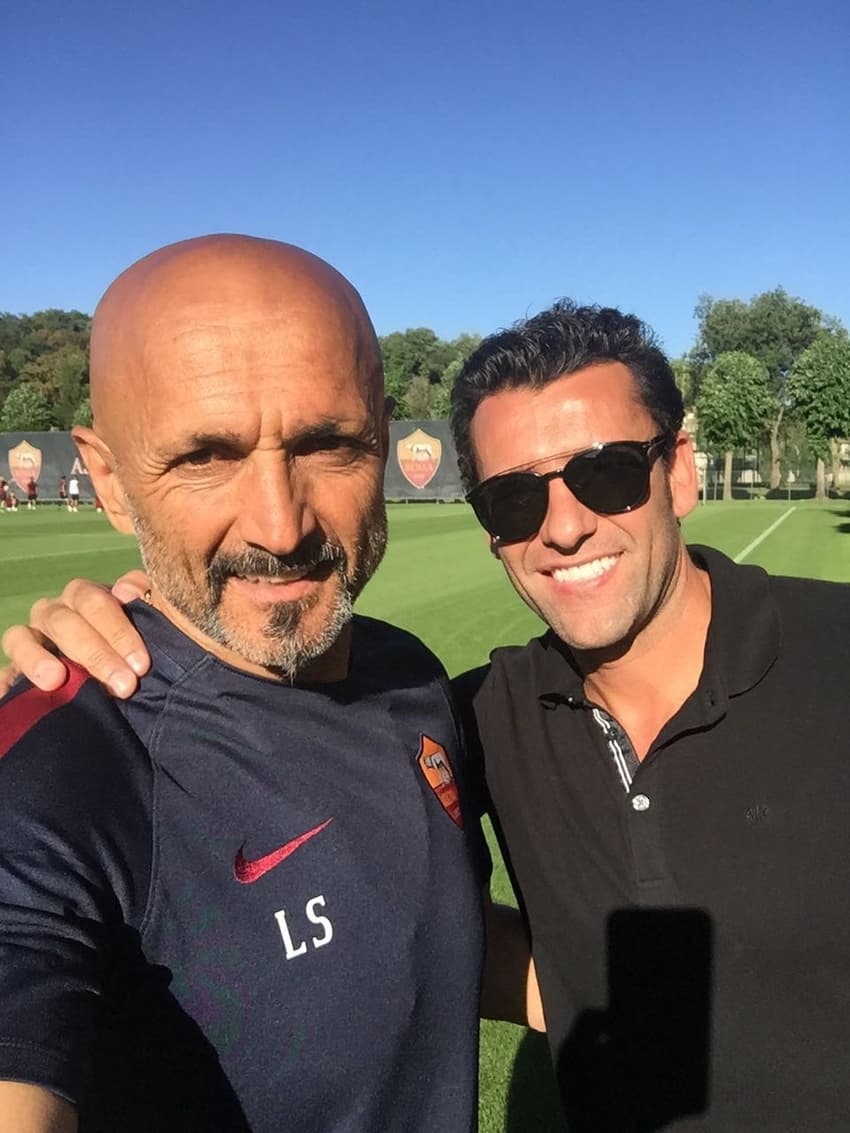 Luciano Spalletti e Valentim