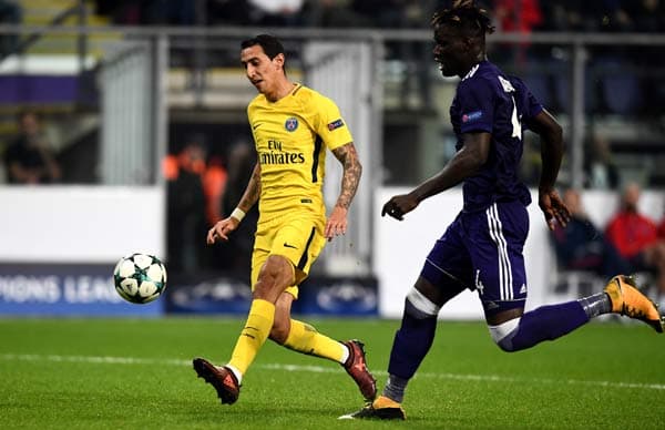 Di María - Anderlecht x PSG