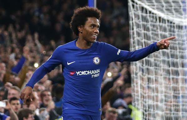 Willian - Chelsea x Everton