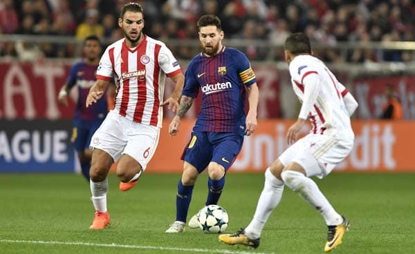 Messi - Olympiacos x Barcelona