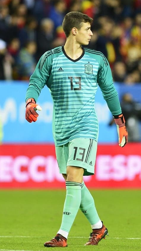 Kepa Arrizabalaga pela Espanha