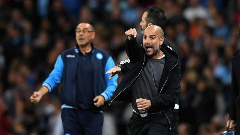 Sarri e Guardiola