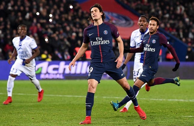 Cavani - PSG x Troyes