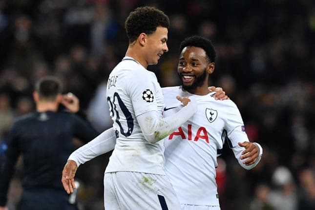 N'Koudou e Dele Alli - Tottenham x Apoel