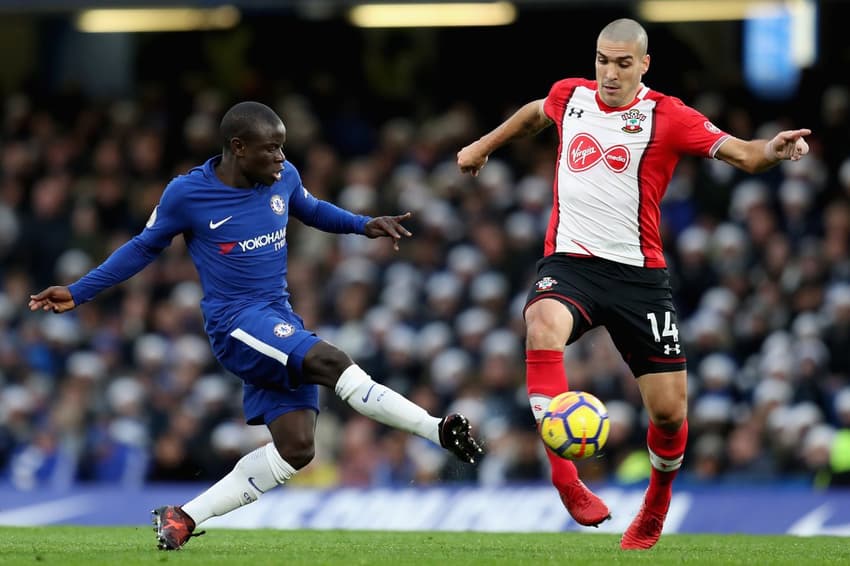 Kanté e Romeu - Chelsea x Southampton