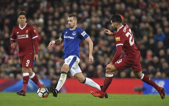 Schneiderlin e Emre Can - Liverpool x Everton